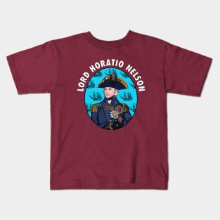 Lord Admiral Horatio Nelson Kids T-Shirt